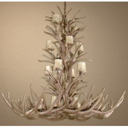 Apollo Reproduction Mule Deer Chandelier CD-FRL17